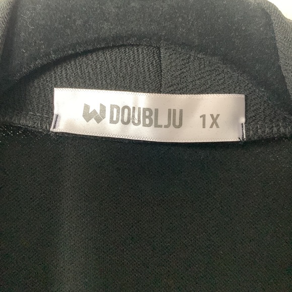 Doublju 1X Black Jacket - Picture 3 of 6